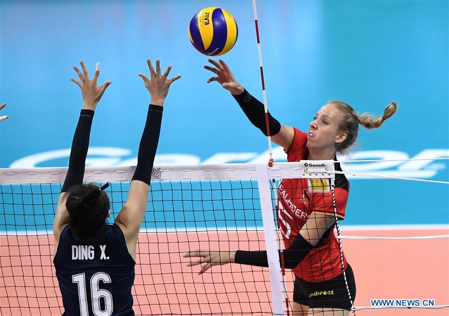 (SP)CHINA-NINGBO-FIVB-TOKYO VOLLEYBALL QUALIFICATION-CHN VS GER(CN)