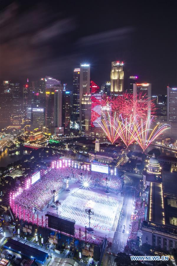 SINGAPORE-NATIONAL DAY-REHEARSAL