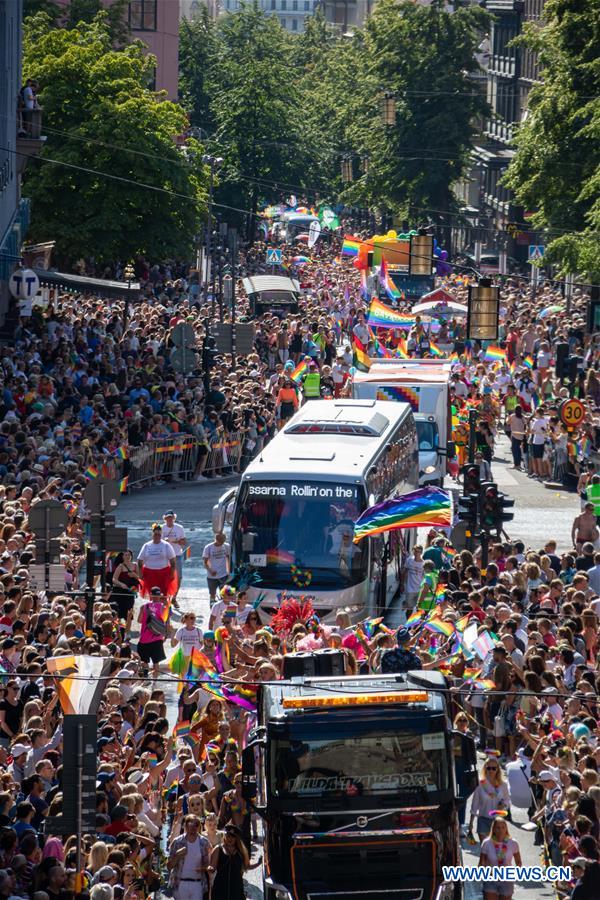 SWEDEN-STOCKHOLM-PRIDE PARADE