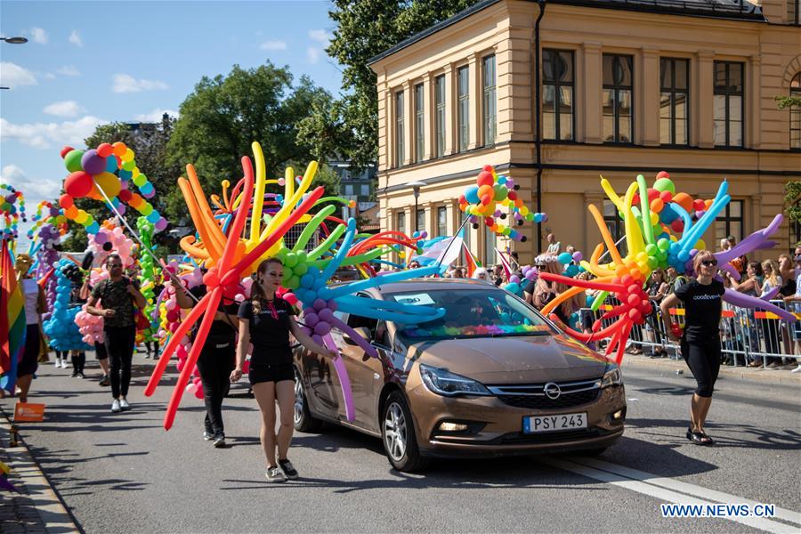 SWEDEN-STOCKHOLM-PRIDE PARADE