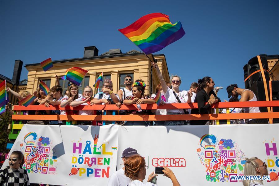 SWEDEN-STOCKHOLM-PRIDE PARADE