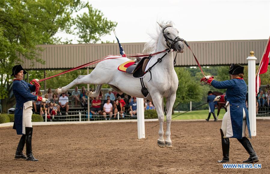 U.S.-ILLINOIS-HORSE-TRAINING