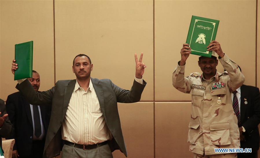 SUDAN-KHARTOUM-CONSTITUTIONAL DECLARATION-AGREEMENT