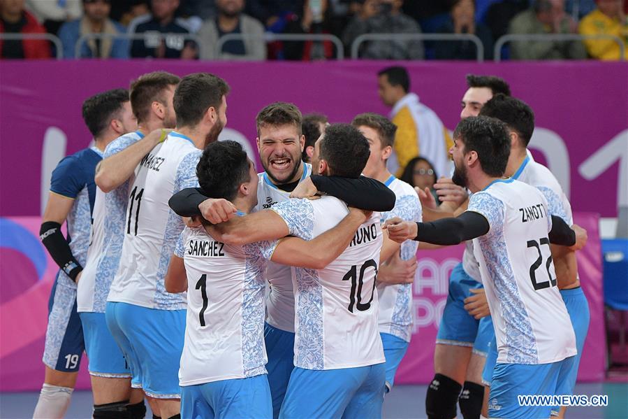 (SP)PERU-LIMA-PAN AMERICAN GAMES 2019-VOLLEYBALL-MEN'S FINAL