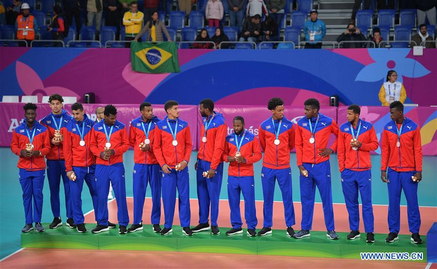 (SP)PERU-LIMA-PAN AMERICAN GAMES 2019-VOLLEYBALL-MEN'S FINAL