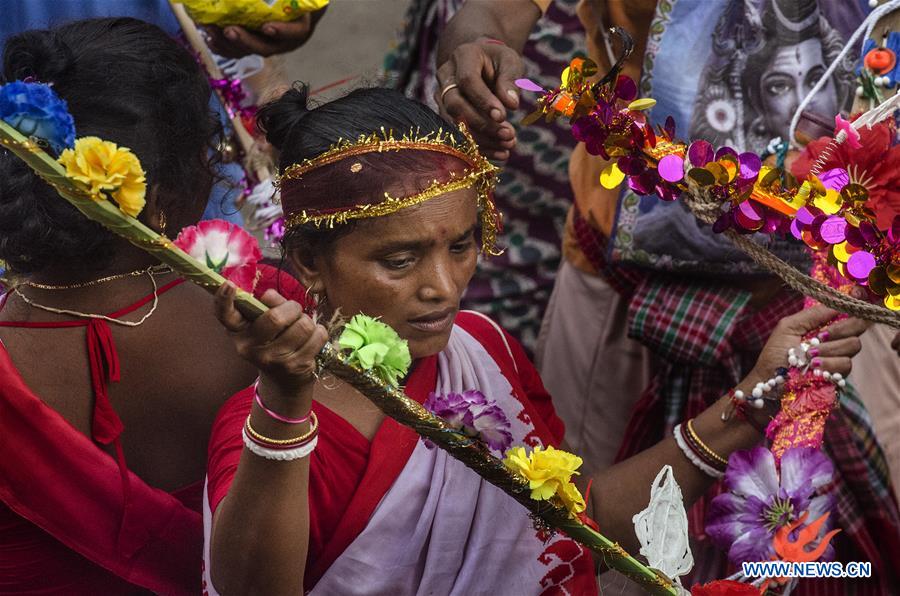 INDIA-KOLKATA-SHRAVAN FESTIVAL