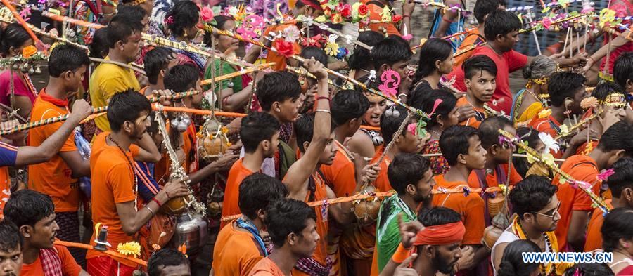 INDIA-KOLKATA-SHRAVAN FESTIVAL