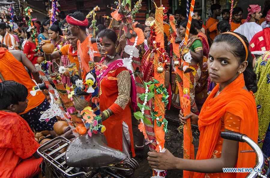 INDIA-KOLKATA-SHRAVAN FESTIVAL