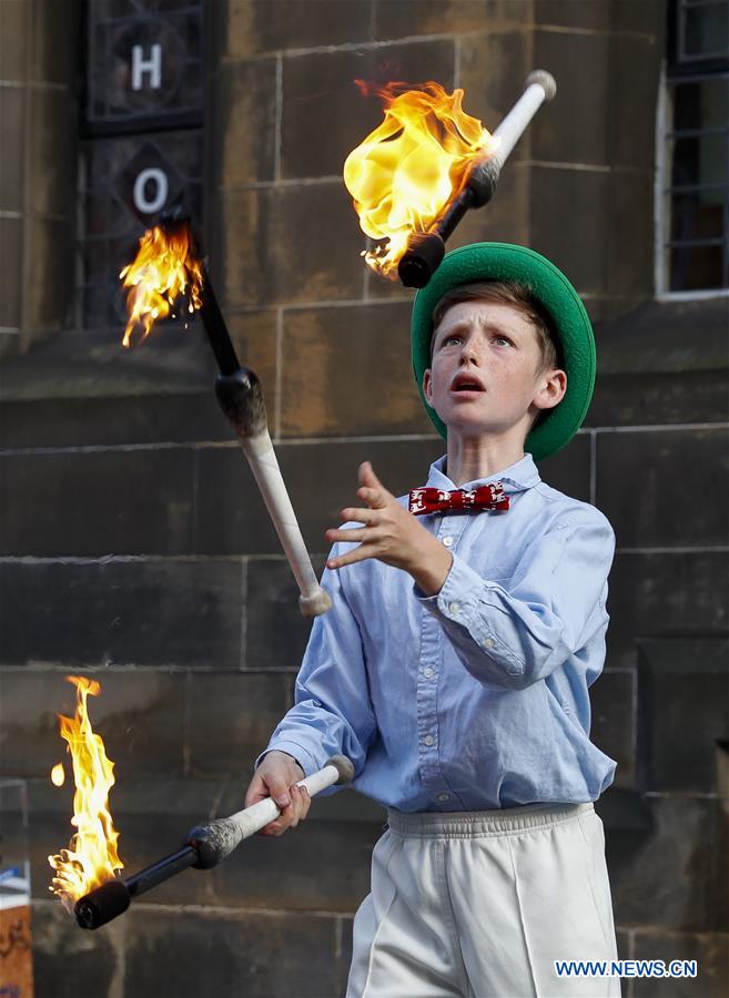 BRITAIN-EDINBURGH-EDINBURGH FESTIVAL FRINGE-STREET