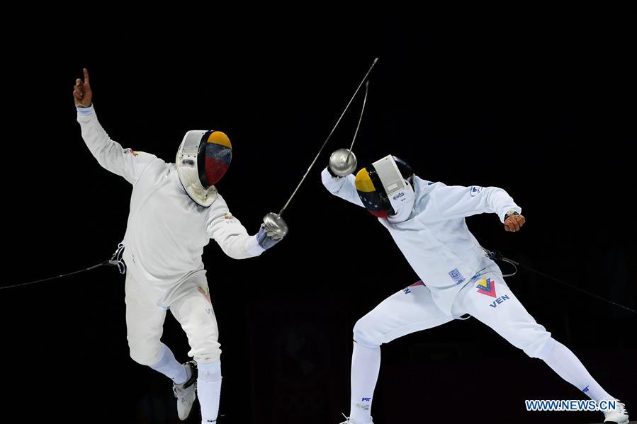 (SP)PERU-LIMA-PAN AMERICAN GAMES 2019-FENCING-MEN'S INDIVIDUAL EPEE FINAL