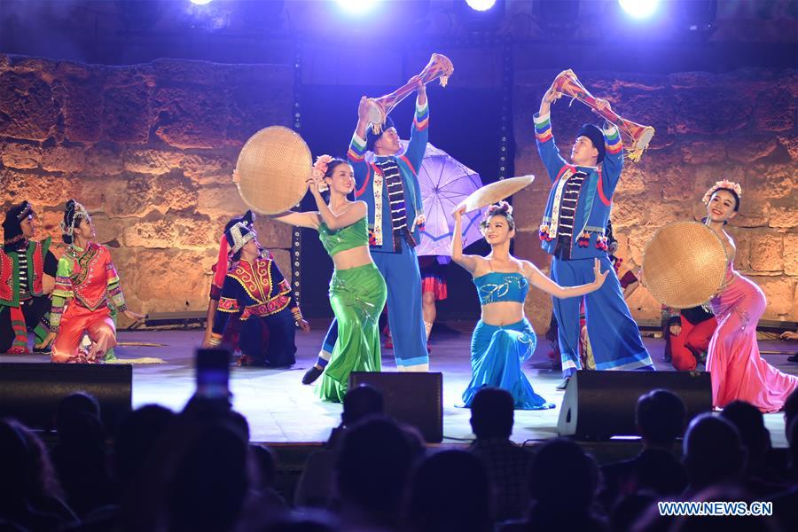 TUNISIA-TUNIS-CARTHAGE INTERNATIONAL FESTIVAL-CHINA-PERFORMANCE