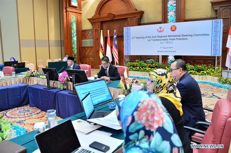 BRUNEI-BANDAR SERI BEGAWAN-ASEAN-MEETING-TRANSBOUNDARY HAZE
