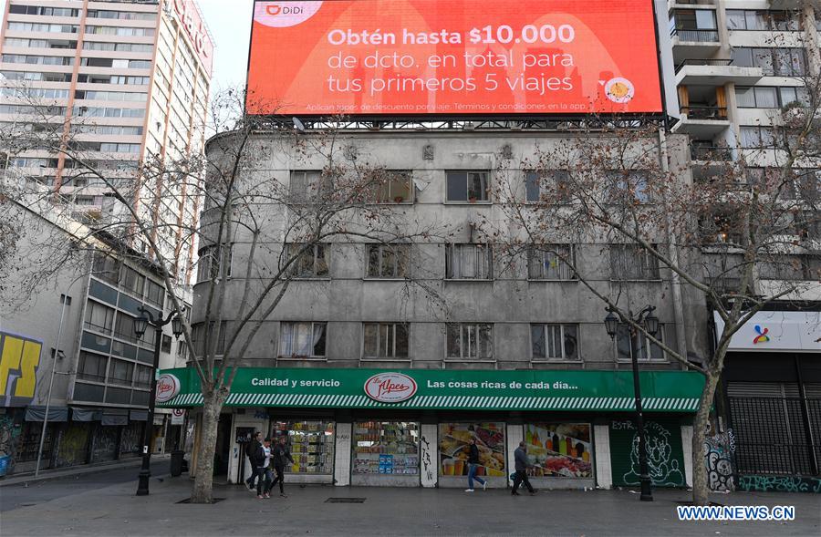 CHILE-SANTIAGO-CHINA-RIDE HAILING APP-DIDI CHUXING
