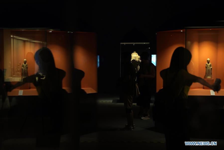 CHINA-BEIJING-BUDDHIST STATUE EXHIBITION (CN)