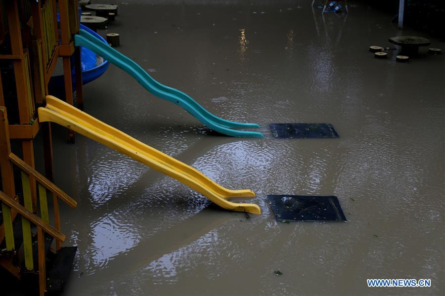 MYANMAR-YANGON-FLOOD