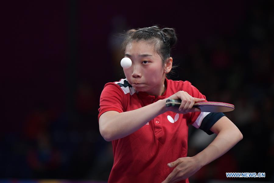 (SP)PERU-LIMA-PAN AMERICAN GAMES 2019-TABLE TENNIS-WOMEN'S SINGLES FINAL