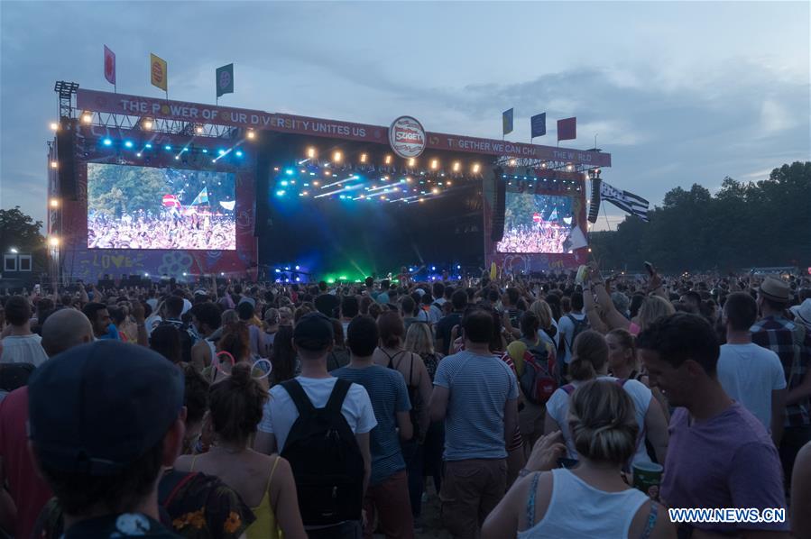 HUNGARY-BUDAPEST-SZIGET FESTIVAL