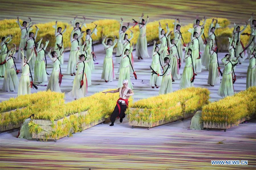 (SP)CHINA-SHANXI-TAIYUAN-2ND YOUTH GAMES-OPENING CEREMONY (CN)