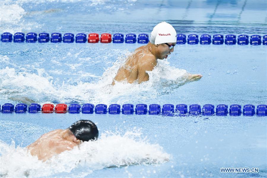 (SP)CHINA-JINAN-FINA SWIMMING WORLD CUP-DAY 2(CN)