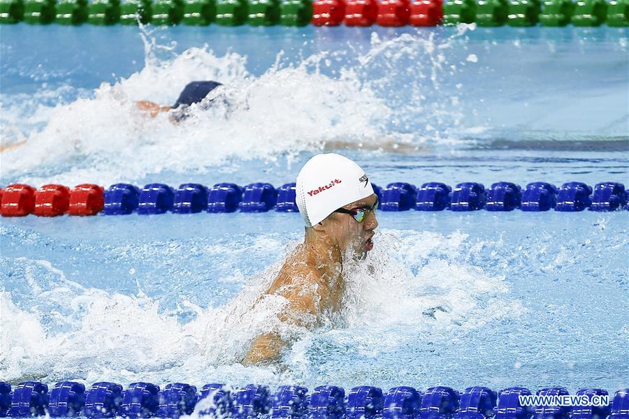(SP)CHINA-JINAN-FINA SWIMMING WORLD CUP-DAY 2(CN)