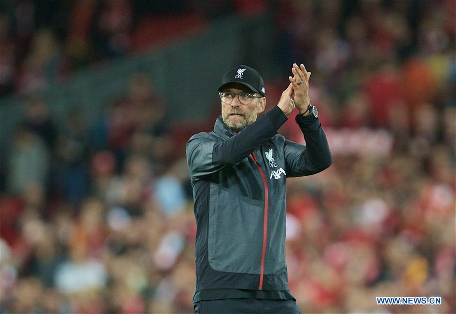 (SP) BRITAIN-LIVERPOOL-FOOTBALL-ENGLISH PREMIER LEAGUE-LIVERPOOL VS NORWICH CITY