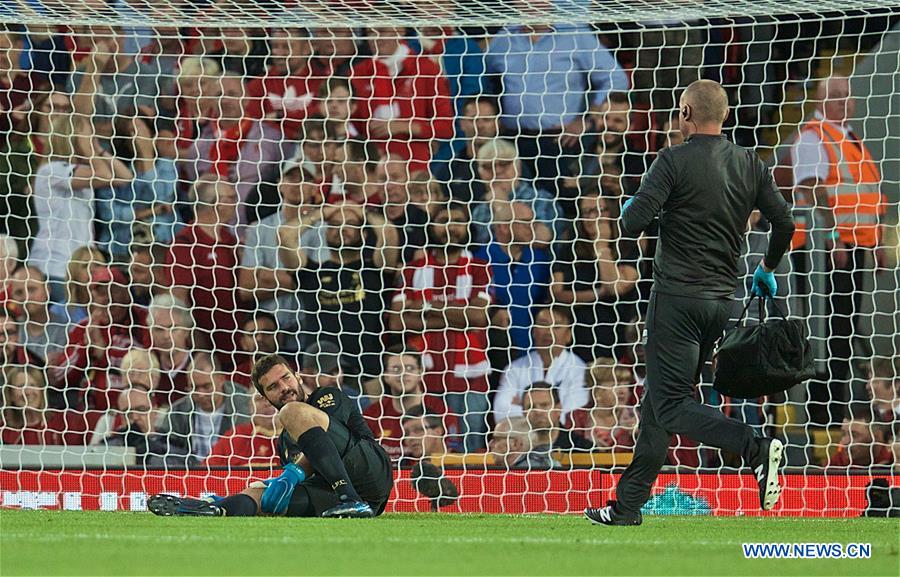 (SP) BRITAIN-LIVERPOOL-FOOTBALL-ENGLISH PREMIER LEAGUE-LIVERPOOL VS NORWICH CITY