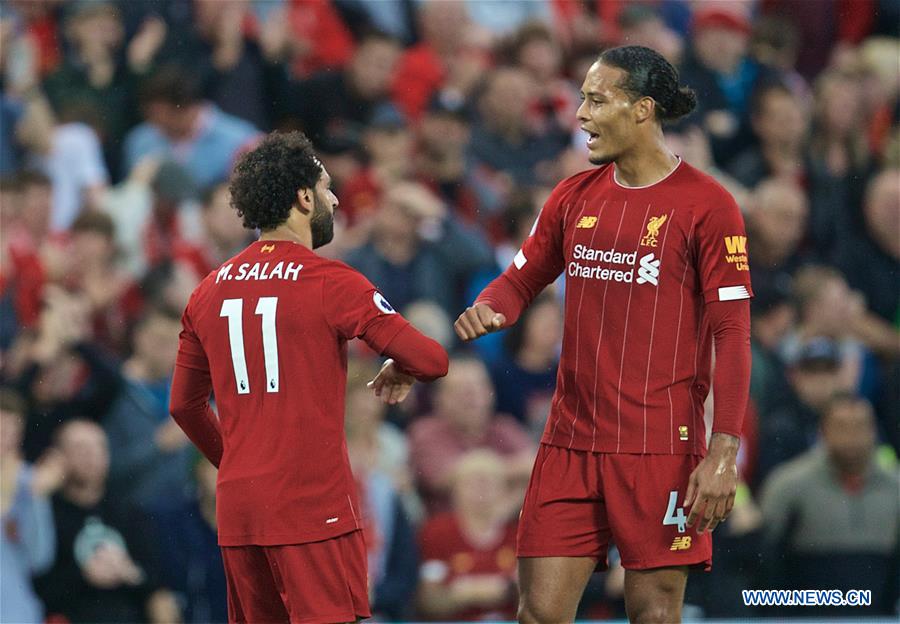 (SP) BRITAIN-LIVERPOOL-FOOTBALL-ENGLISH PREMIER LEAGUE-LIVERPOOL VS NORWICH CITY