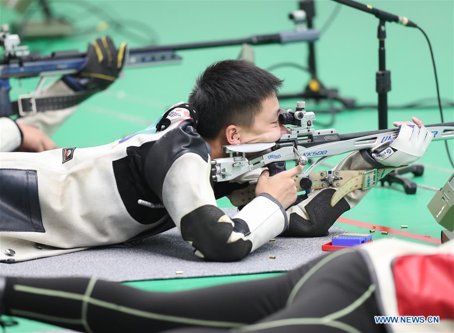 (SP)CHINA-TAIYUAN-2ND YOUTH GAMES-SHOOTING-MEN'S 50M RIFLE 3 POSITIONS(CN)
