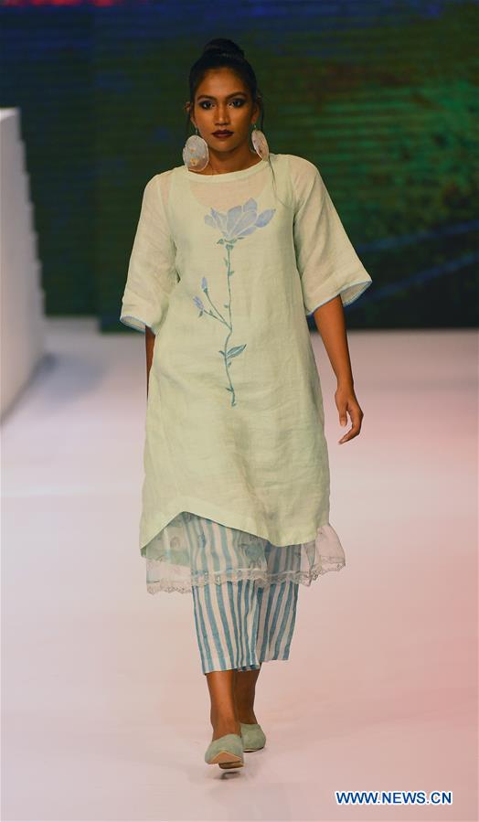 Swimwear collections presented at Olu Swim Week in Sri Lanka Xinhua English.news.cn