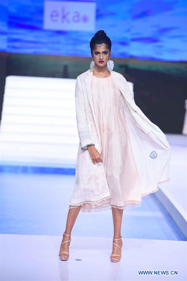 Swimwear collections presented at Olu Swim Week in Sri Lanka Xinhua English.news.cn