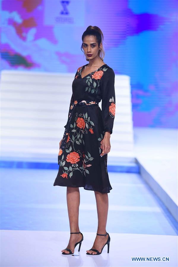 Swimwear collections presented at Olu Swim Week in Sri Lanka Xinhua English.news.cn