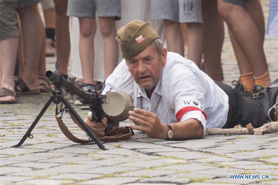 HUNGARY-BUDAPEST-RE-ENACTMENT-WARSAW UPRISING