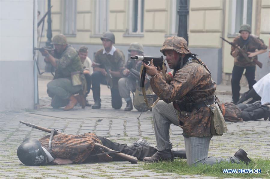 HUNGARY-BUDAPEST-RE-ENACTMENT-WARSAW UPRISING