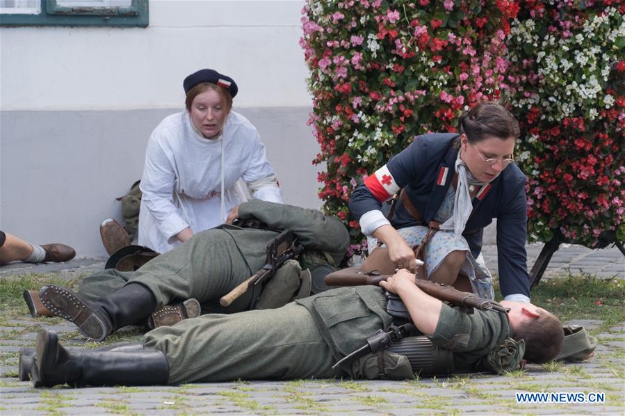 HUNGARY-BUDAPEST-RE-ENACTMENT-WARSAW UPRISING
