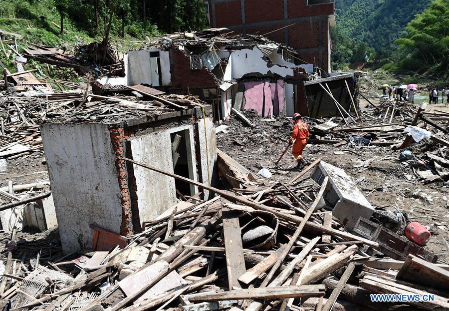 CHINA-ZHEJIANG-LANDSLIDE-RESCUE (CN)