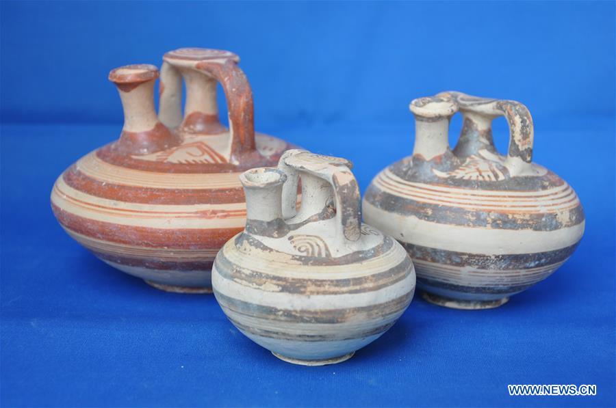 GREECE-ATHENS-ARCHAEOLOGY-MYCENAEAN CIVILIZATION