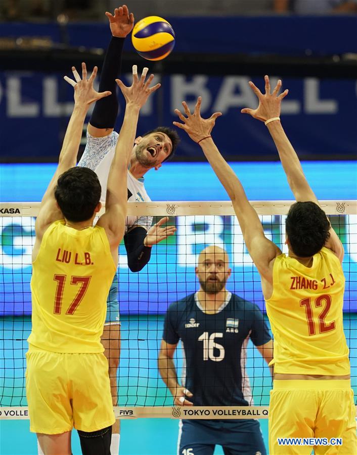 (SP)CHINA-NINGBO-FIVB-TOKYO VOLLEYBALL QUALIFICATION-FIN VS CAN (CN)
