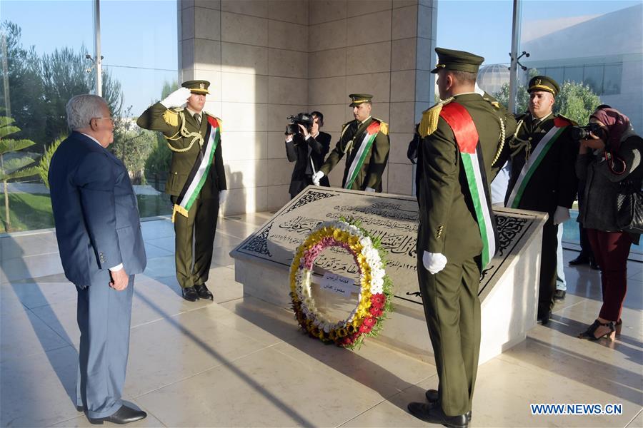 MIDEAST-WEST BANK-RAMALLAH-ABBAS-ARAFAT