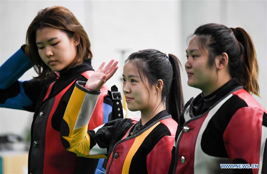 (SP)CHINA-TAIYUAN-2ND YOUTH GAMES-SHOOTING- WOMEN'S 10M AIR RIFLE(CN)