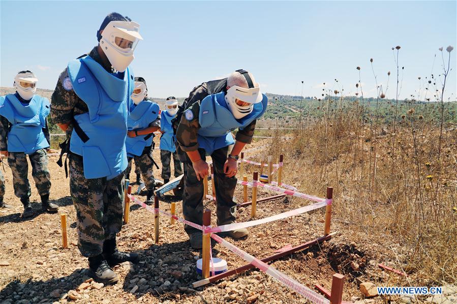 LEBANON-BEIRUT-CHINA-DEMINING OPERATION