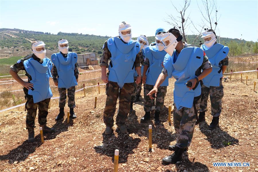 LEBANON-BEIRUT-CHINA-DEMINING OPERATION