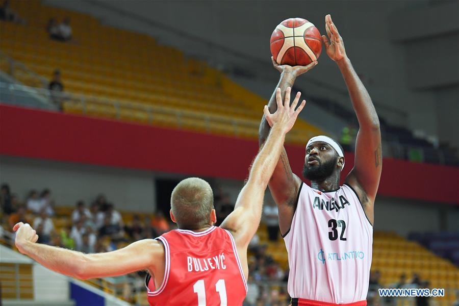 (SP)CHINA-KUNSHAN-INTERNATIONAL MEN'S BASKETBALL CHANLLENGE-ANGOLA VS CROATIA(CN)