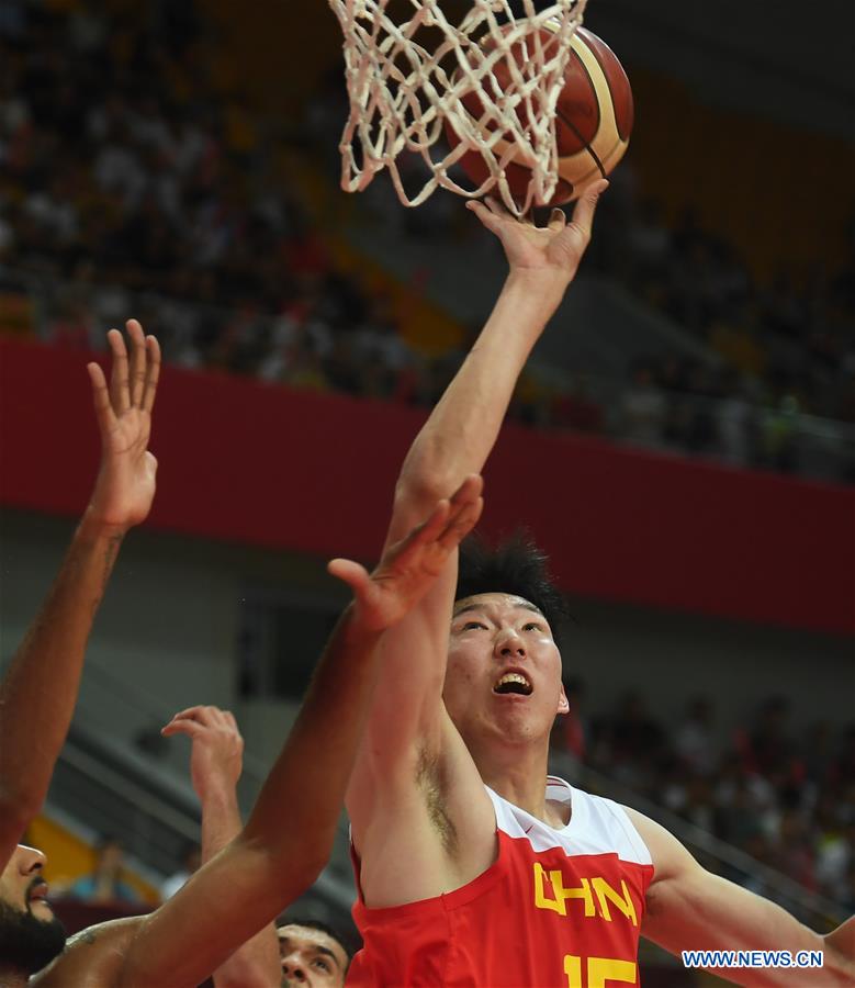 (SP)CHINA-KUNSHAN-INTERNATIONAL MEN'S BASKETBALL CHALLENGE-CHINA VS PUERTO RICO(CN)