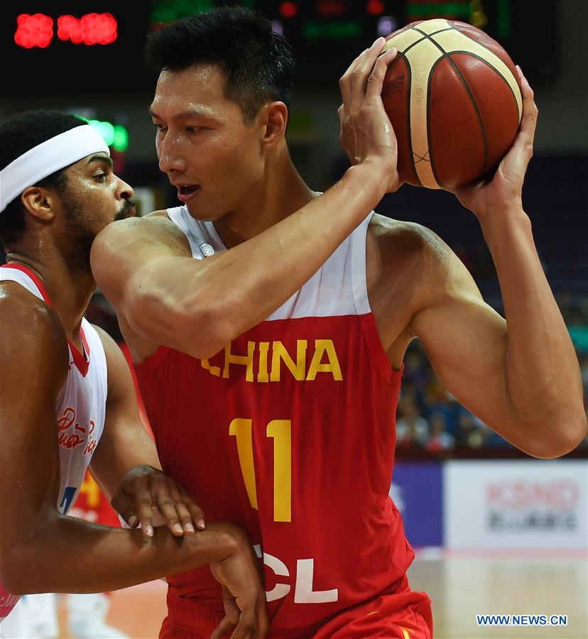 (SP)CHINA-KUNSHAN-INTERNATIONAL MEN'S BASKETBALL CHALLENGE-CHINA VS PUERTO RICO(CN)