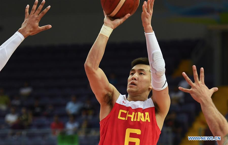 (SP)CHINA-KUNSHAN-INTERNATIONAL MEN'S BASKETBALL CHALLENGE-CHINA VS PUERTO RICO(CN)