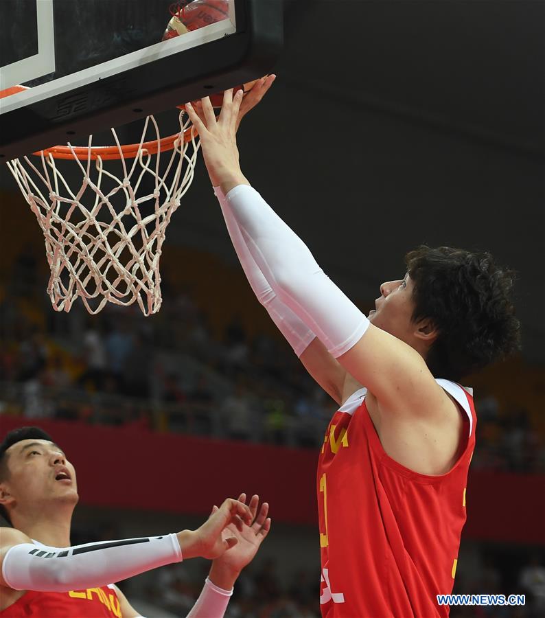 (SP)CHINA-KUNSHAN-INTERNATIONAL MEN'S BASKETBALL CHALLENGE-CHINA VS PUERTO RICO(CN)