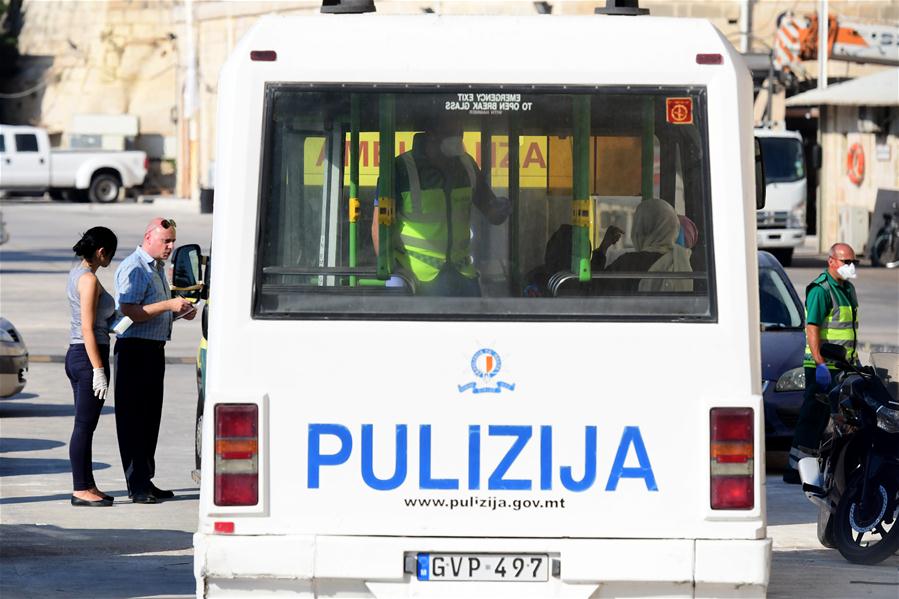 MALTA-FLORIANA-MIGRANTS-EVACUATION