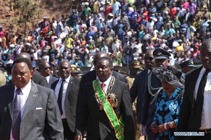 ZIMBABWE-HARARE-PRESIDENT-MNANGAGWA-HEROES DAY