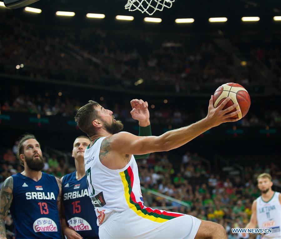 (SP)LITHUANIA-KAUNAS-BASKETBALL-FRIENDLY MATCH- LITHUANIA VS SERBIA