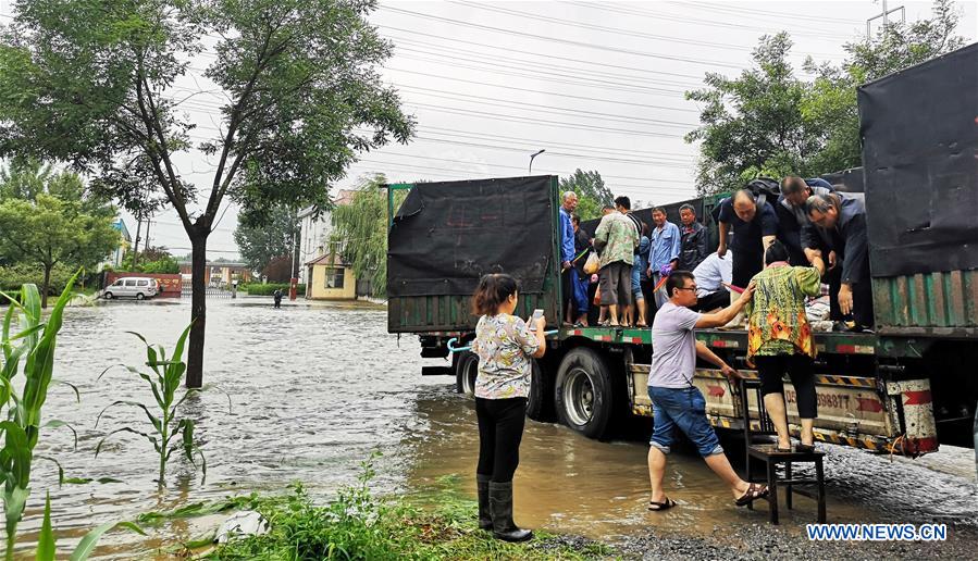 CHINA-SHANDONG-TYPHOON LEKIMA-RELOCATION (CN)